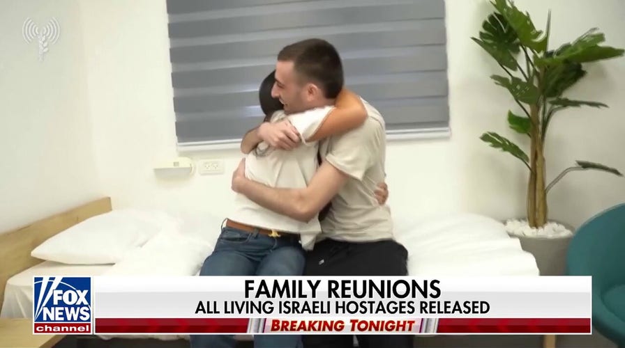Israeli hostages reunited with loved ones after two years in captivity