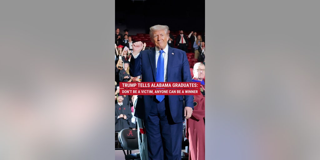 Trump to Alabama graduates: "Don’t consider yourself a victim. Consider yourself a winner."