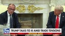 President Trump and German Chancellor Merz discuss the war in Ukraine