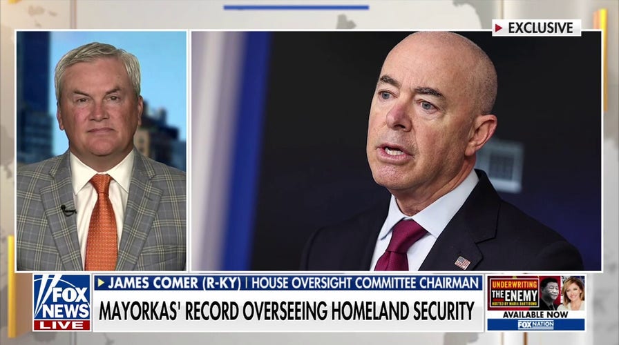 Everything Mayorkas has touched has been a problem: Rep. James Comer