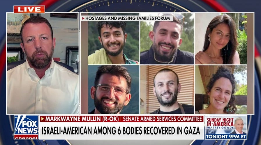 Sen. Mullin: Hamas can end this war by releasing all hostages 