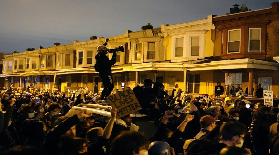 Second night of looting, unrest in Philadelphia after police shooting