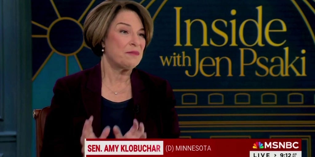 Sen. Amy Klobuchar says she's 'not a fan' of Biden's pardon