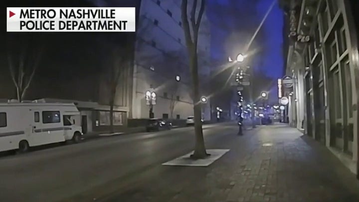 Bodycam footage captures frantic moments before, after Nashville blast