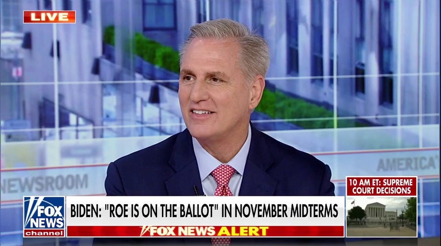 McCarthy: Democrats’ radical position on abortion is not what Americans want￼