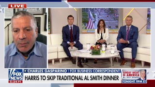 I don't think Harris' cackle would work very well at Al Smith dinner: Charles Gasparino - Fox News