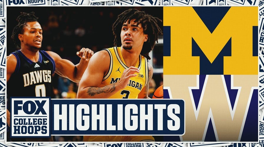 No. 4 Michigan Wolverines vs. Washington Huskies Highlights 🏀 FOX College Hoops