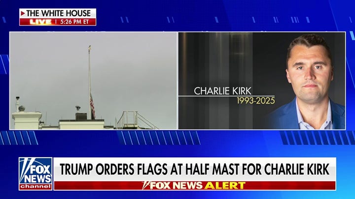 Trump orders flags at half-mast, RNC expresses condolences for brutality against Charlie Kirk