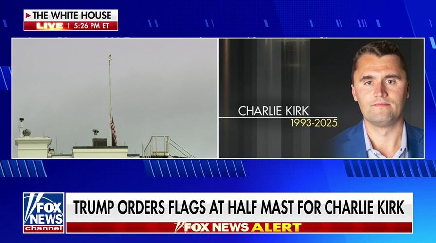 Trump orders flags at half-mast, RNC expresses condolences for 'brutality' against Charlie Kirk