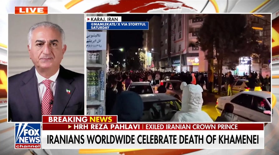 Exiled Iranian crown prince on regime collapse after leader killed