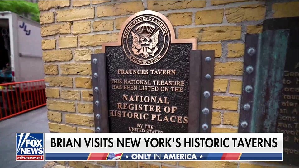 Brian Kilmeade tours historic New York taverns filled with Revolutionary War history
