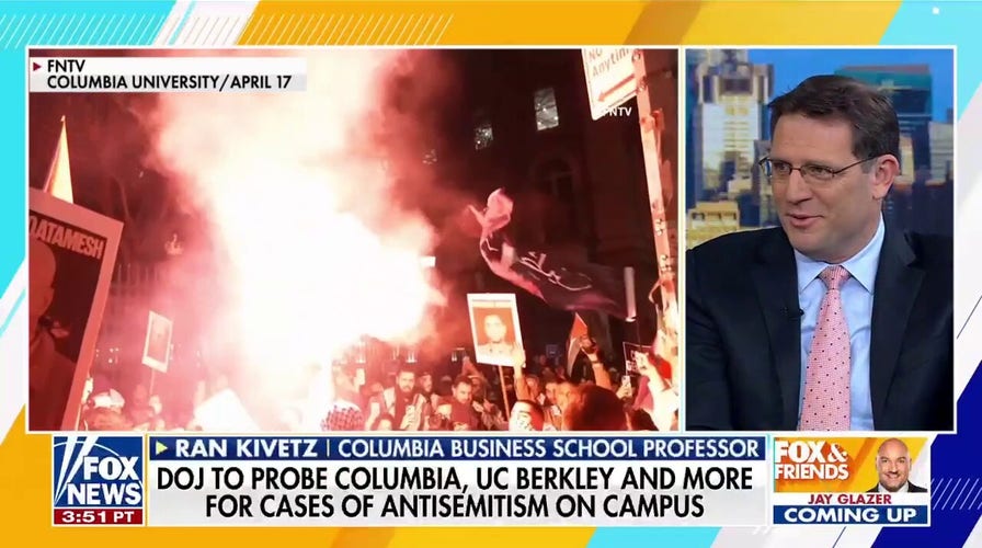 DOJ campus antisemitism probe is absolutely necessary, Columbia professor says