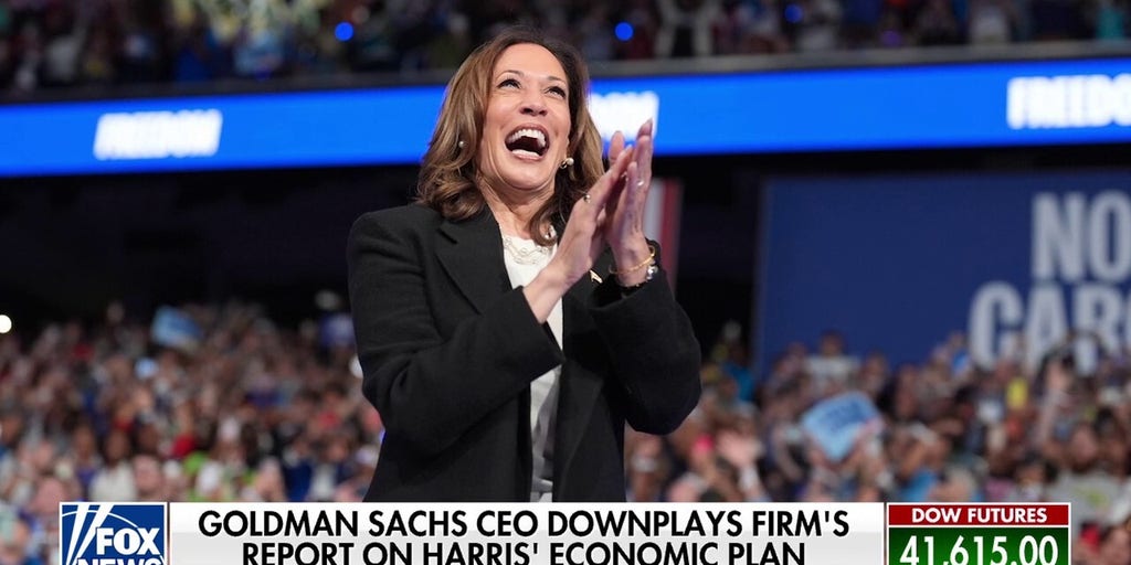 Goldman Sachs CEO downplays firm's report on Kamala Harris' economic plan