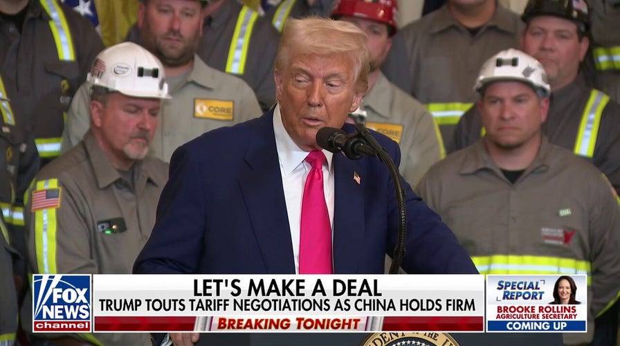 'Tailor-made' deals: Trump touts tariff negotiations as China holds firm