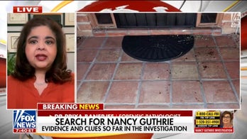 Forensic pathologist explains blood spatter evidence in Nancy Guthrie investigation