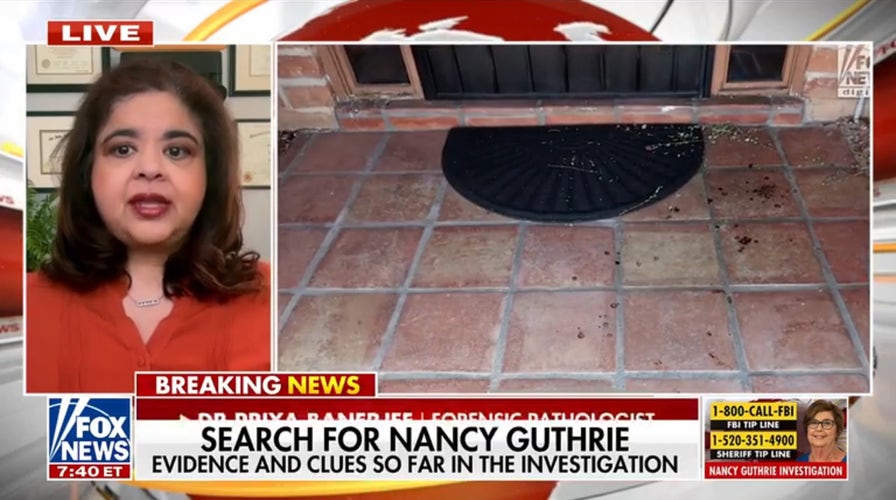 Forensic pathologist explains humor  spatter grounds  successful  Nancy Guthrie investigation