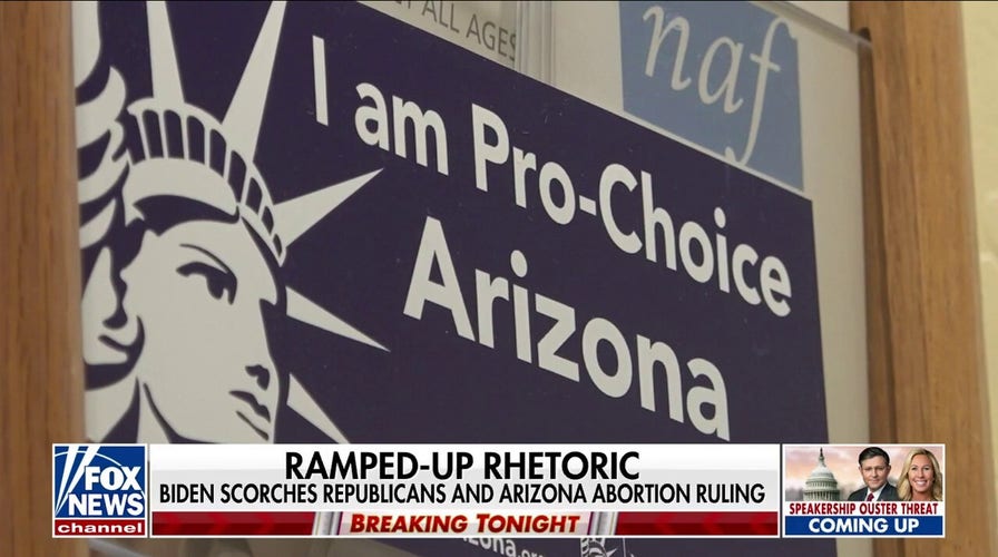 White House blasts Arizona Supreme Court abortion decision