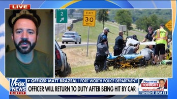 Officer returning to force 3 years after horrific crash: 'You never think it's going to be you'