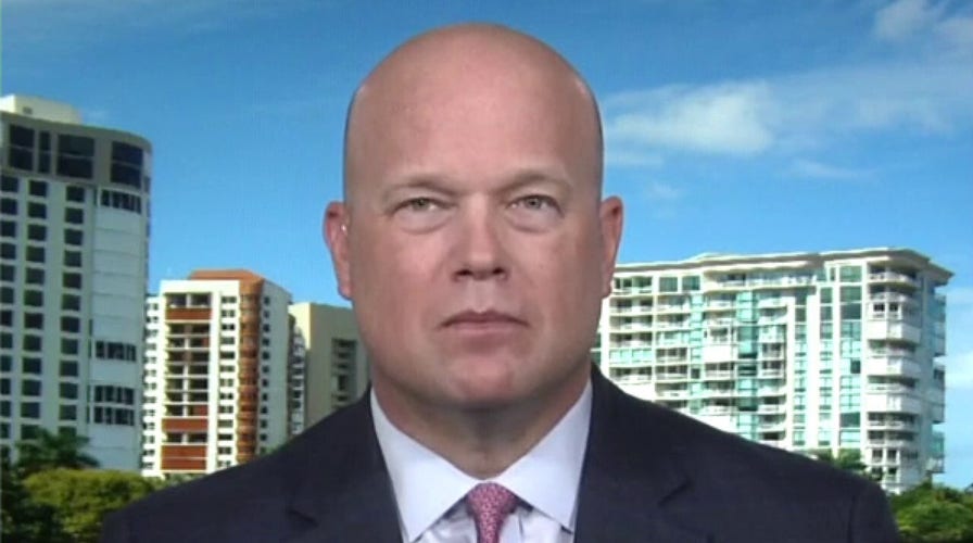 Matt Whitaker reacts to AG Barr revealing his biggest election concerns