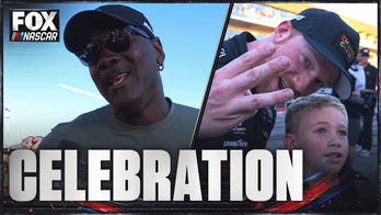 FULL CELEBRATION: Tyler Reddick celebrates becoming FIRST Driver to win FIRST 3 races to open season