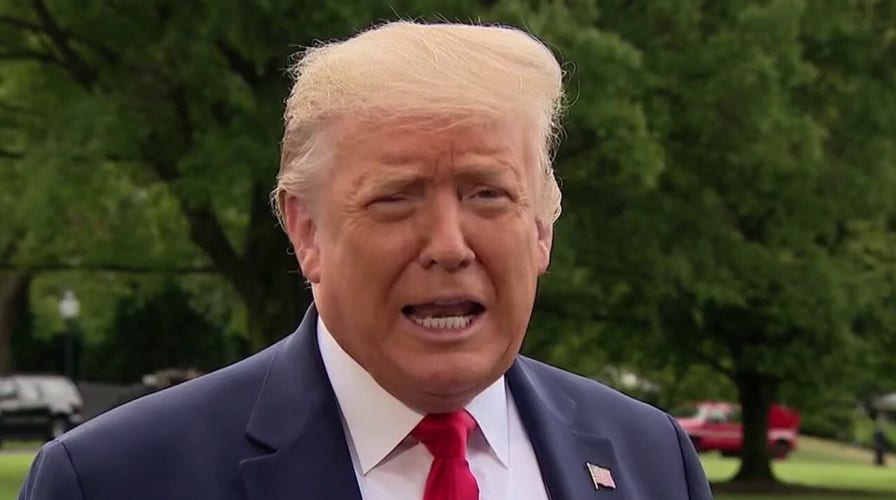 President Trump ties Joe Biden to far left