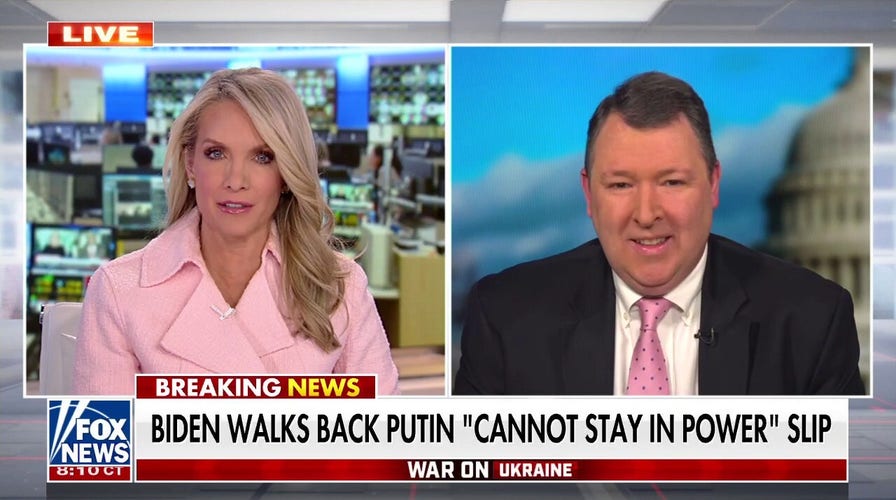 Thiessen: Biden walking back regime change comment due to fear of provoking Russia