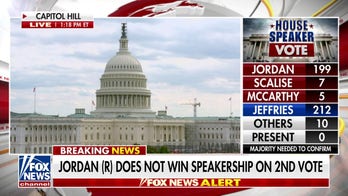 Jim Jordan loses 2nd House speakership vote after 22 Republicans oppose