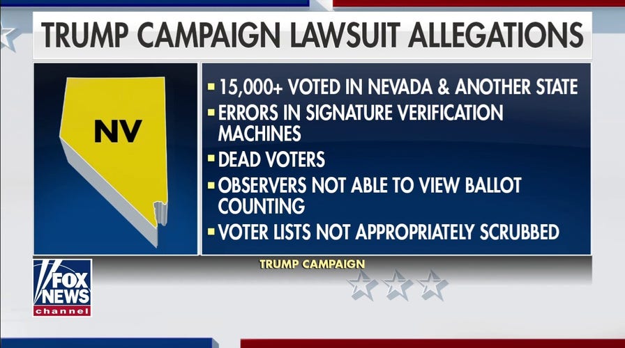Trump campaign files new lawsuit in Nevada
