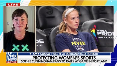 Women's sports activists rally to support Sophie Cunningham