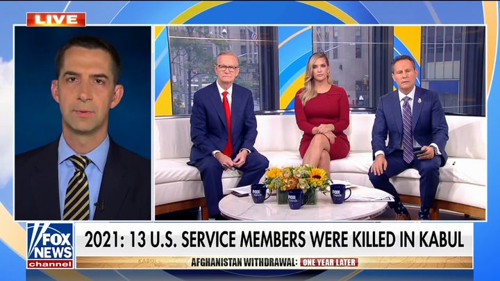 Tom Cotton: Biden wants to bury Afghanistan 'debacle' in history 