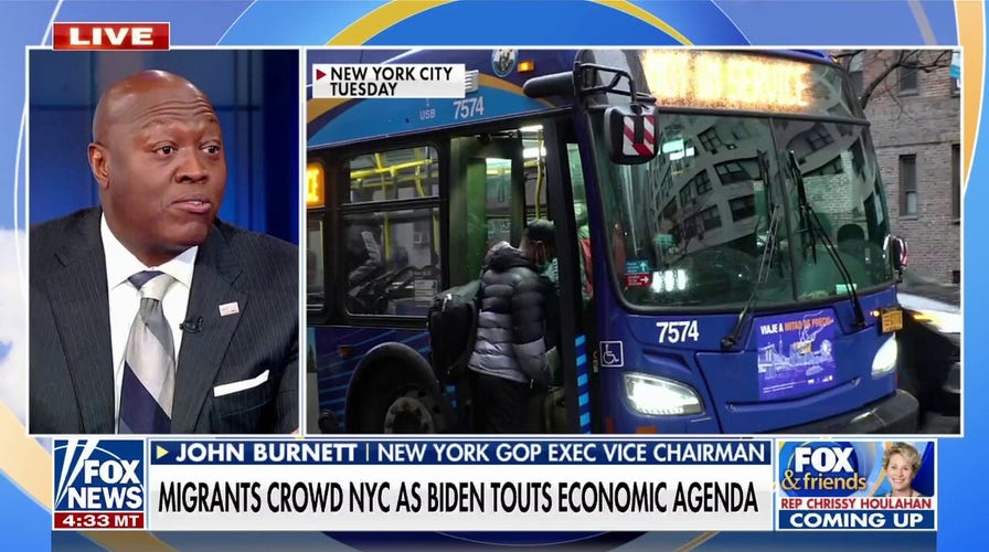 Biden goes to NYC and ignores the migrant crisis