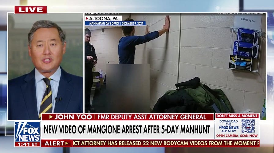 New video emerges of Luigi Mangione’s arrest after a 5-day manhunt