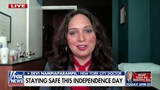 Physician reminds Americans to 'exercise caution' for Fourth of July