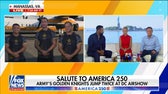 US Army Golden Knights prepare for DC air show jumps on July 4th