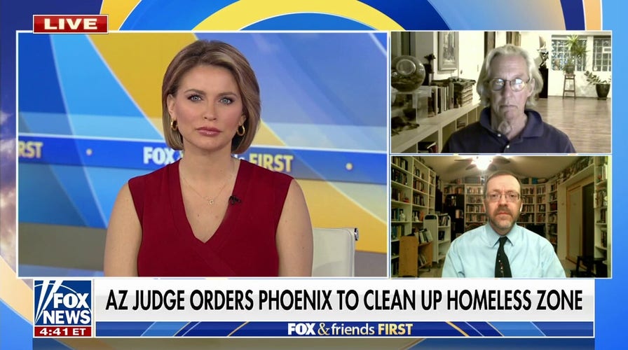 Arizona judge orders Phoenix to clean up homeless zone