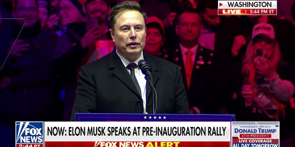 Elon Musk joins Trump at DC rally: 'Looking forward to making a lot of changes'