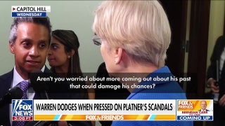 AOC, Elizabeth Warren dodge questions on Platner's scandals