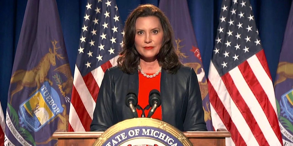 Gretchen Whitmer Mouths Expletive On Hot Mic Compares Dnc To Shark Week Before Convention Speech Fox News