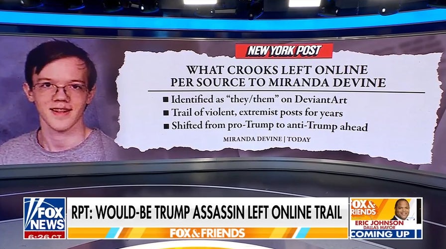 Report details would-be Trump assassin's online activity