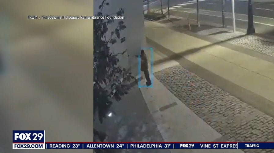 Wall at Philadelphia Holocaust memorial vandalized with swastika