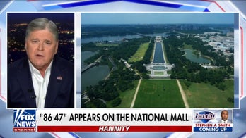 ‘8647’ burned into grass on National Mall as federal authorities open investigation