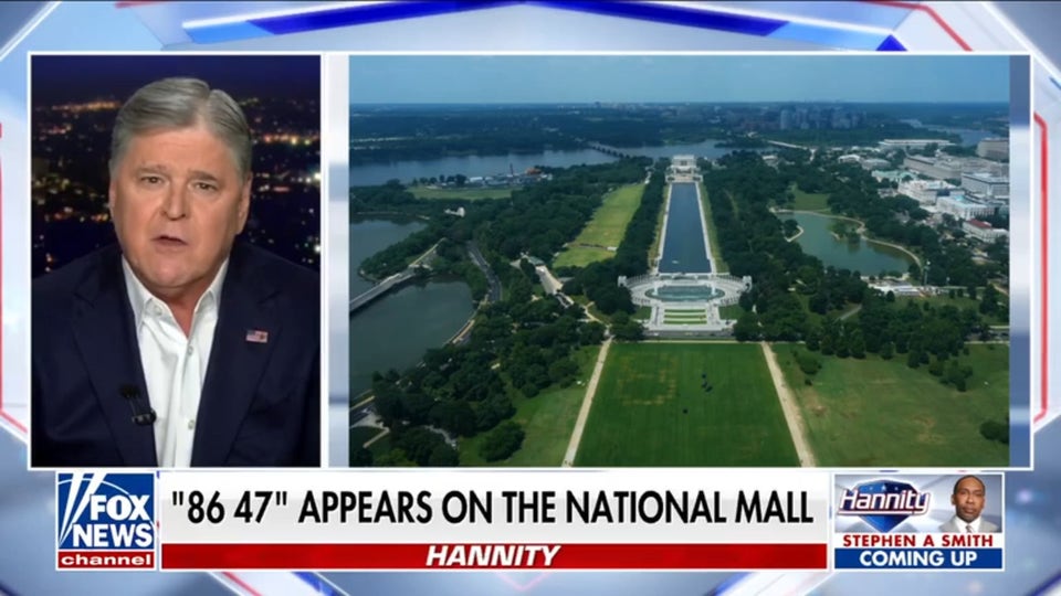 ‘8647’ burned into grass on National Mall as federal authorities open investigation