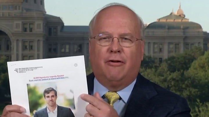 Rove: Gov. Abbot won't allow Beto O'Rourke's leftist agenda in Texas