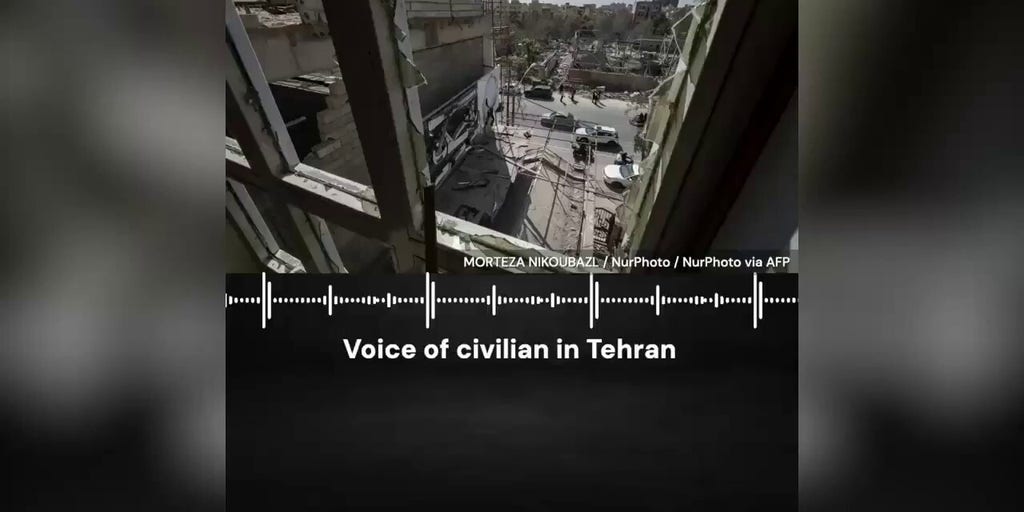 Red Cross shares audio from Tehran civilian explaining situation on the ground in Iran: 'So nervous'