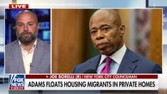 NYC Mayor Adams ridiculed for suggesting migrants be housed in private residences: 'Train is off the tracks'