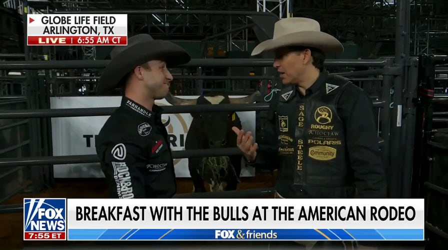 Breakfast with the Bulls: Will Cain suits up with champion bull rider
