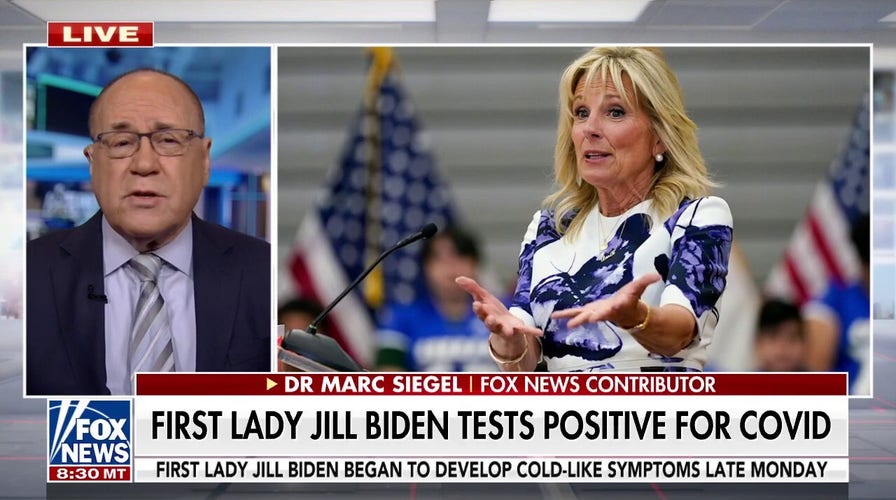 Jill Biden tests positive for COVID, prescribed Paxlovid