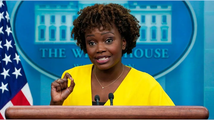 White House press secretary Karine Jean-Pierre holds briefing 