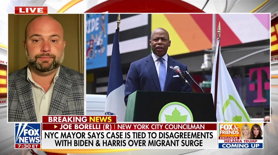 Adams accuses feds of targeting him after criticism of Biden-Harris