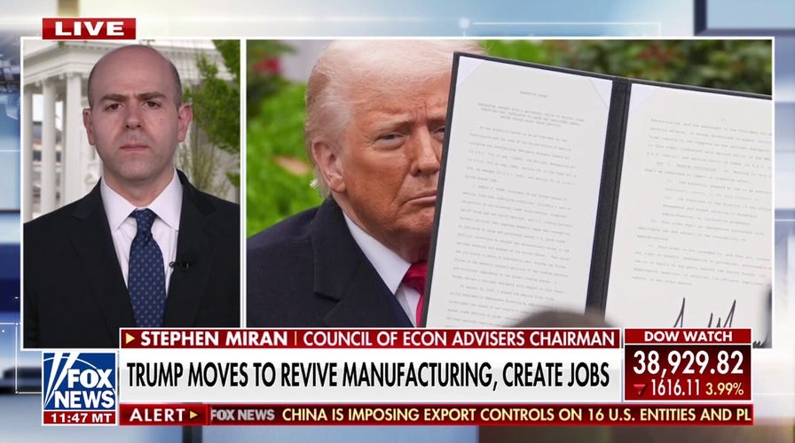 Trump economic advisor says market volatility is ’totally expectable’ after Trump tariffs